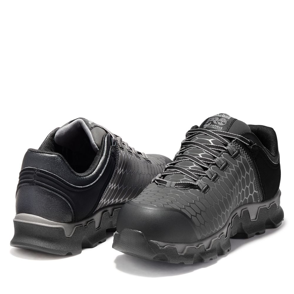 Zapatos De Seguridad Timberland Mujer Pro® Powertrain Sport Alloy Toe Eh Negras/Gris - Chile PRS-364